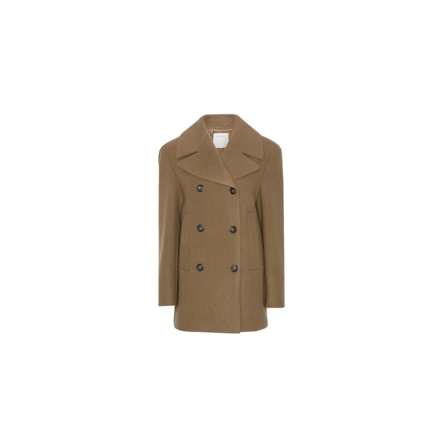 Toj SPORTMAX  | Sportmax Elery Short Coat - Khaki